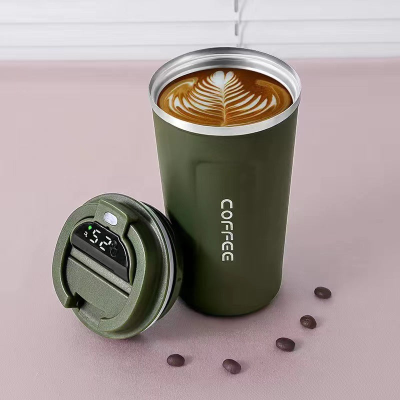 Smart Thermal Mug with Digital Display