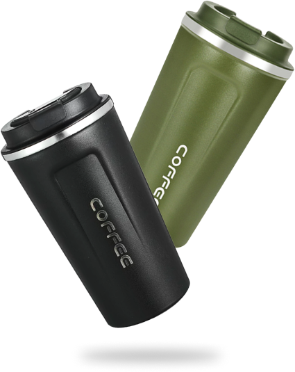 Smart Thermal Mug with Digital Display